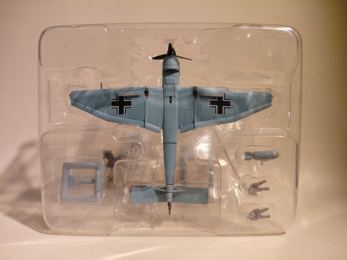 Bandai Wing Club Collection Part 2 #7 Junkers Ju 87 Stuka Dive Bomber, German Air Force