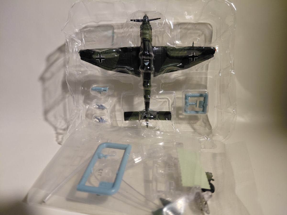 Bandai Wing Club Collection Part 2 #7 Junkers Ju 87 Stuka Dive Bomber, German Air Force