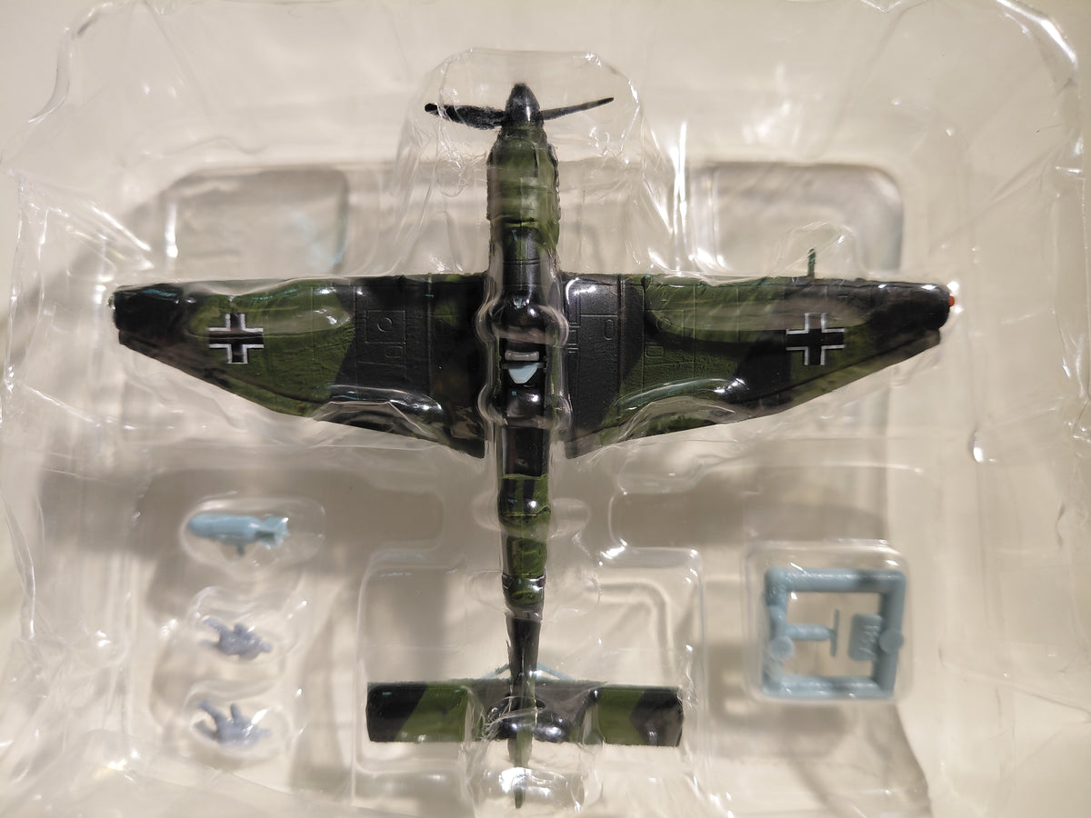 Bandai Wing Club Collection Part 2 #7 Junkers Ju 87 Stuka Dive Bomber, German Air Force