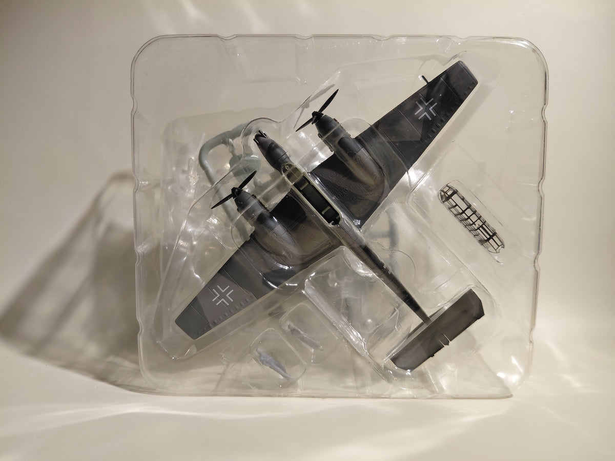 Bandai 1/144 scale Wing Club Collection L Part 3  #6 Messerschmitt Bf110 gray paint