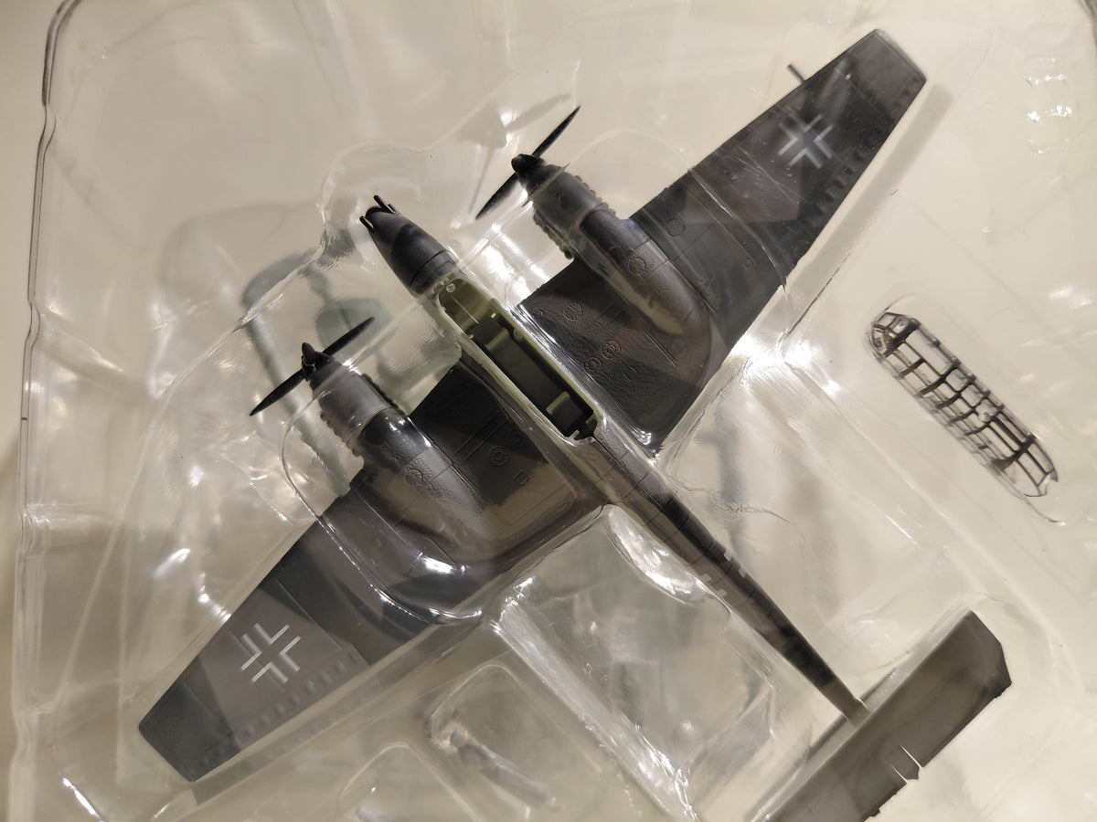 Bandai 1/144 scale Wing Club Collection L Part 3  #6 Messerschmitt Bf110 gray paint
