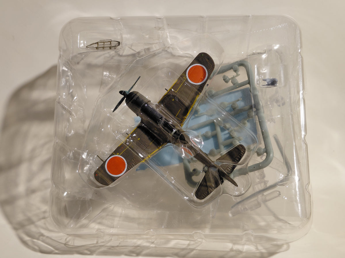 Bandai 1/144 scale Wing Club Collection L2 #3 Type 4 Fighter Hayate Model A (Brownish Paint Scheme)