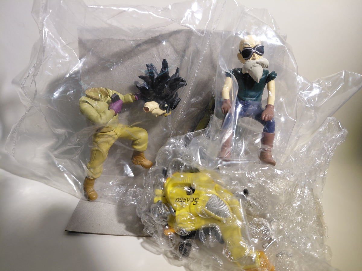 2003 BANDAI Dragon Ball Z Mecha Collection Master Roshi & Yamcha