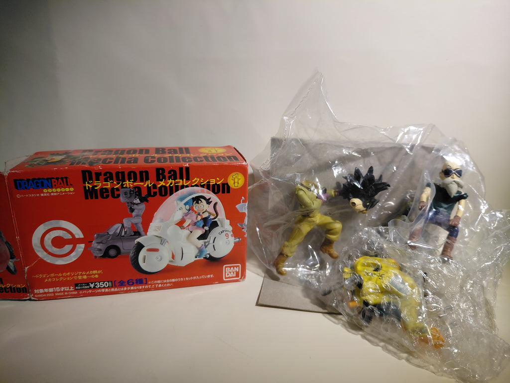 2003 BANDAI Dragon Ball Z Mecha Collection Master Roshi & Yamcha