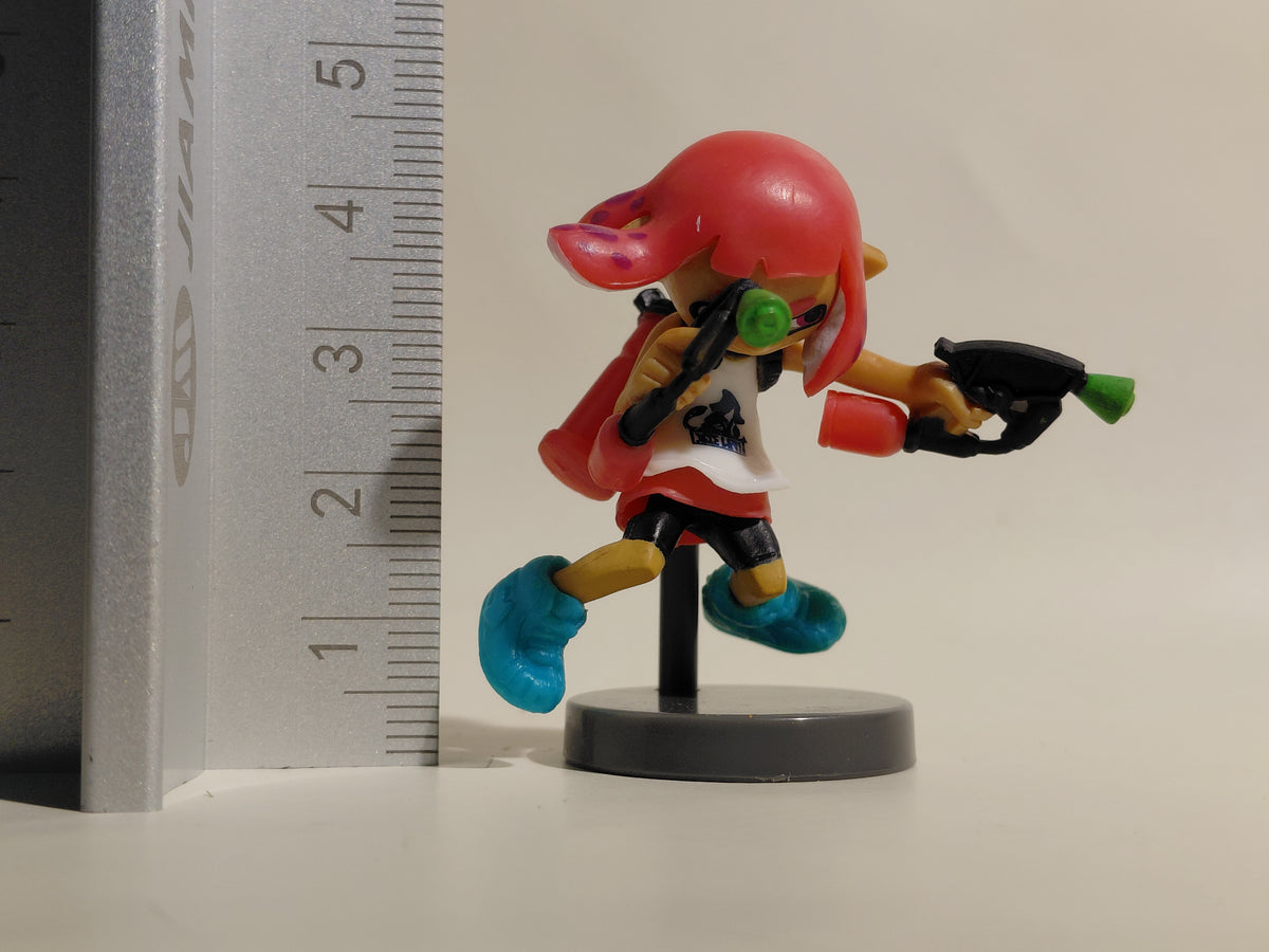 Furuta "Choco Egg Spraton 2" figure #3 Girl (Neon Pink)