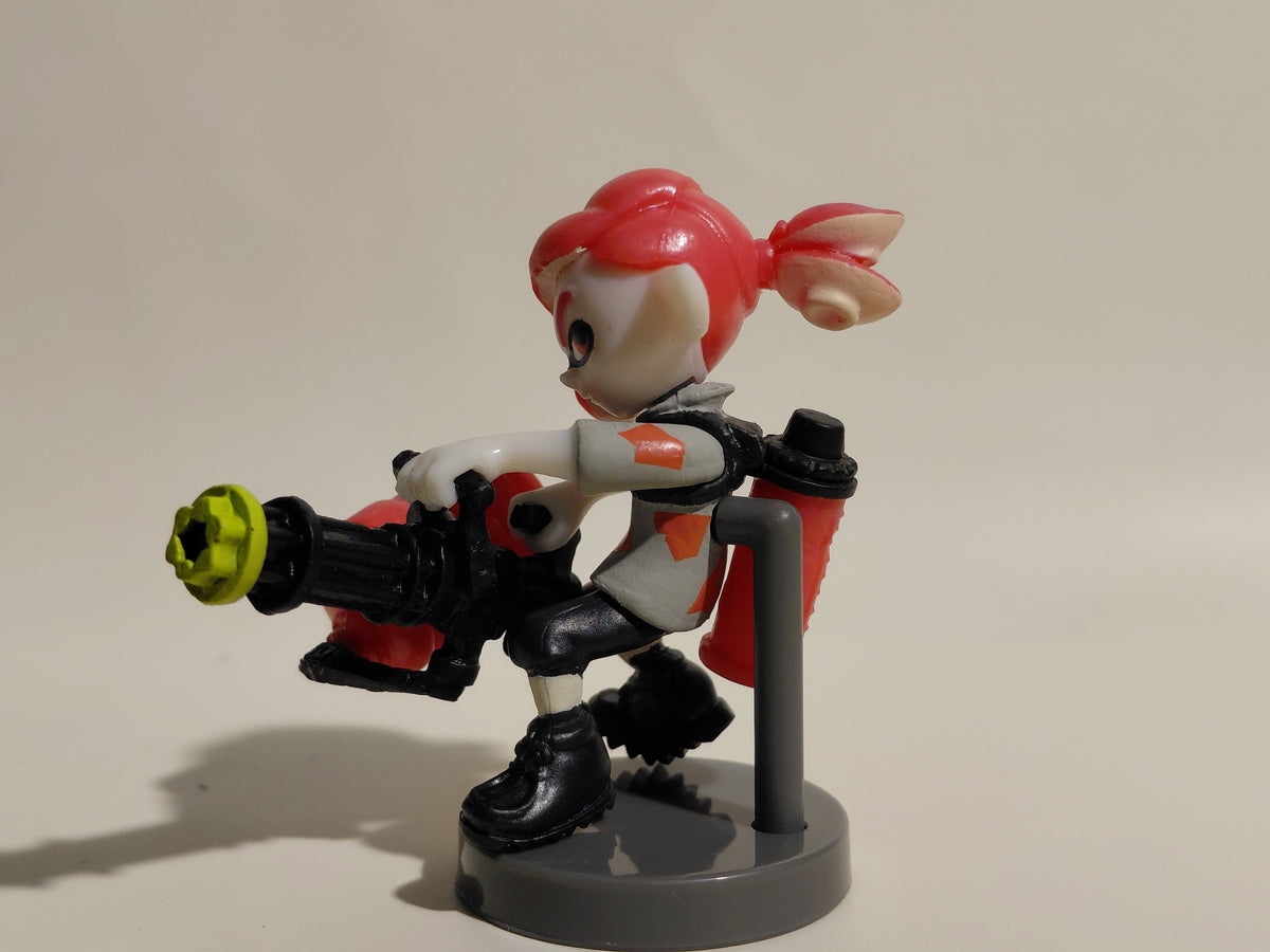 Furuta "Choco Egg Spraton 2" figure Squid Boy with Heavy Splatling