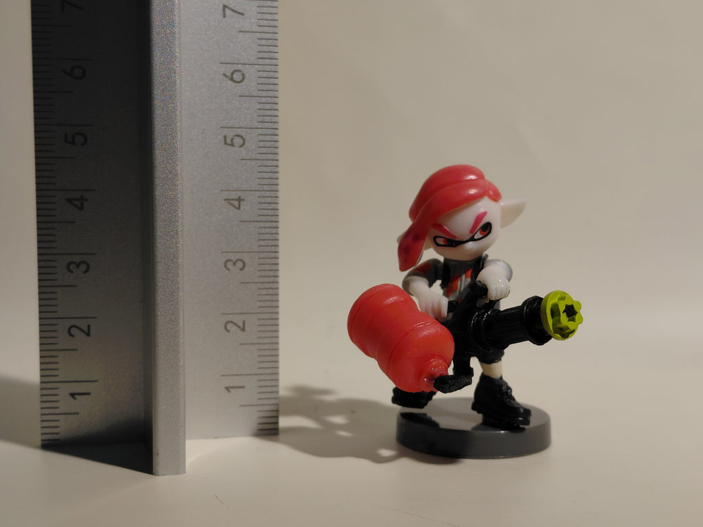 Furuta "Choco Egg Spraton 2" figure Squid Boy with Heavy Splatling