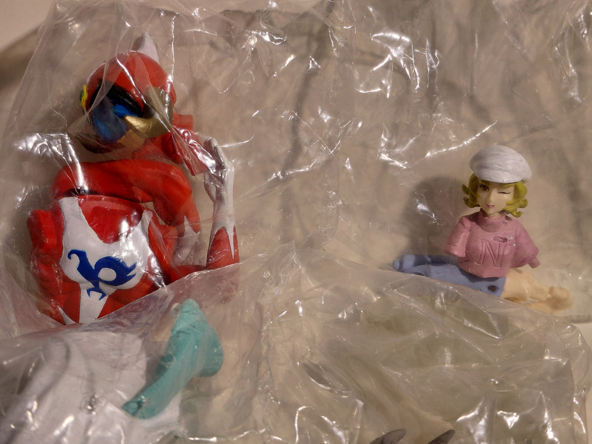 4 PCS Set GATCHAMAN JOE ASAKURA THE CONDOR GASHAPON FIGURE