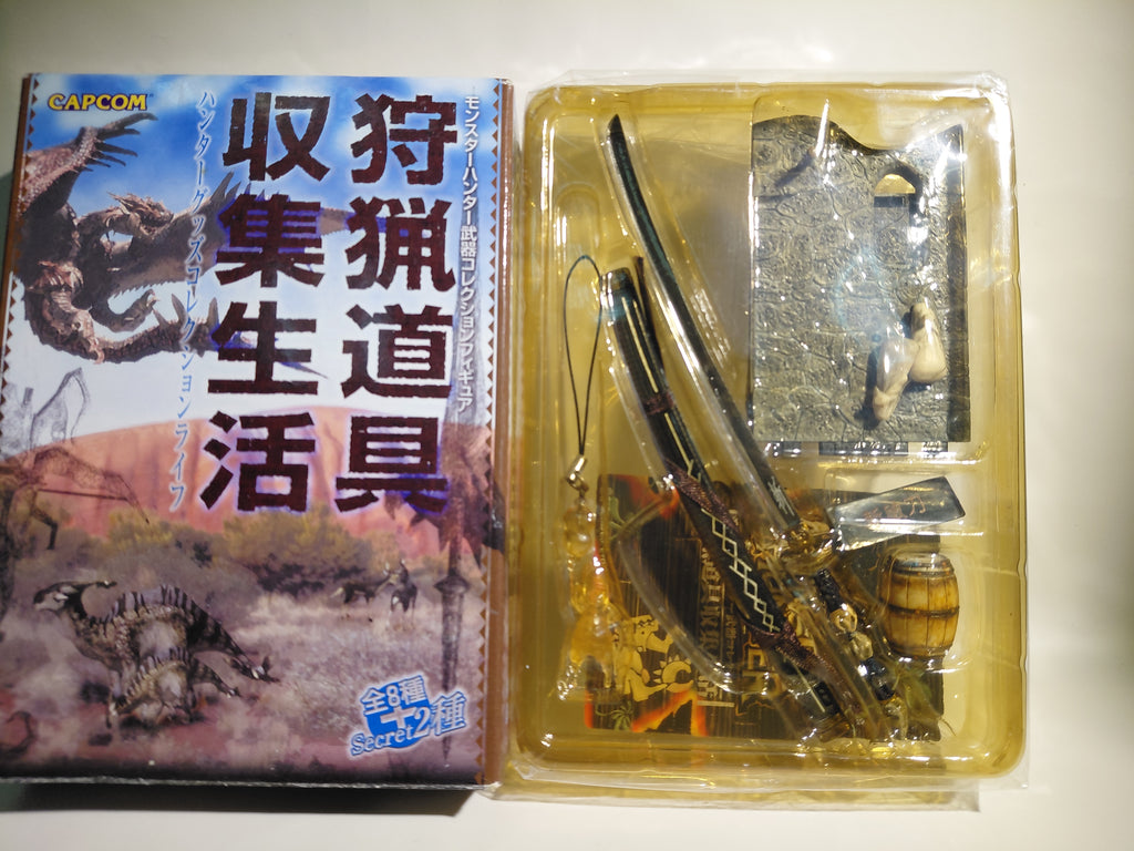 Monster Hunter Secret Item 'Iron Gospel' trading figure set from the *Hunting Tool Collecting Life* Vol.1 series by Capcom Boford