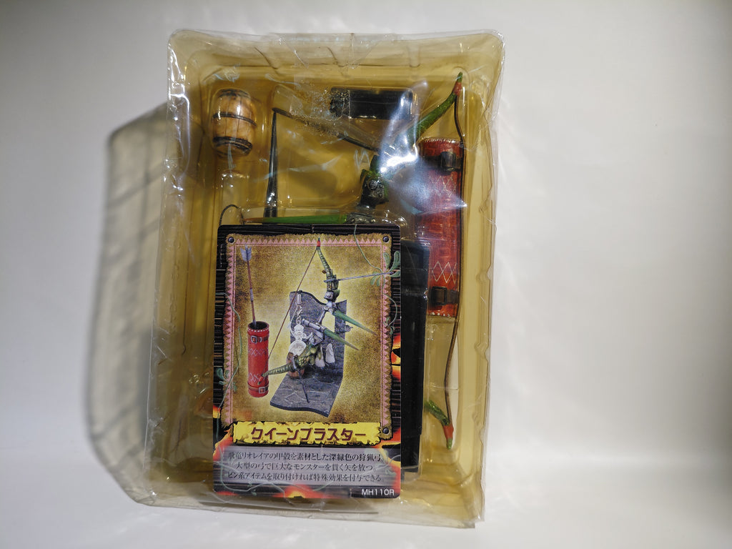 Monster Hunter Secret Item "Queen Blaster" trading figure set from the *Hunting Tool Collecting Life* Vol.1 series by Capcom Boford