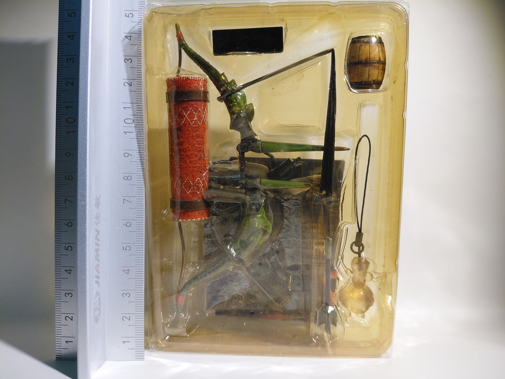Monster Hunter Secret Item "Queen Blaster" trading figure set from the *Hunting Tool Collecting Life* Vol.1 series by Capcom Boford