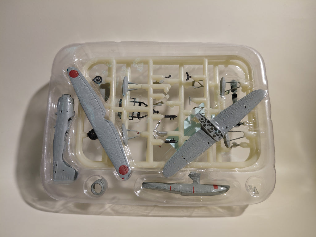 F-Toys 1/144 Wing Kit Collection 15 Imperial Japanese Navy Floatplane Edition Mitsubishi F1M2 Type 0 Observation Seaplane #2B