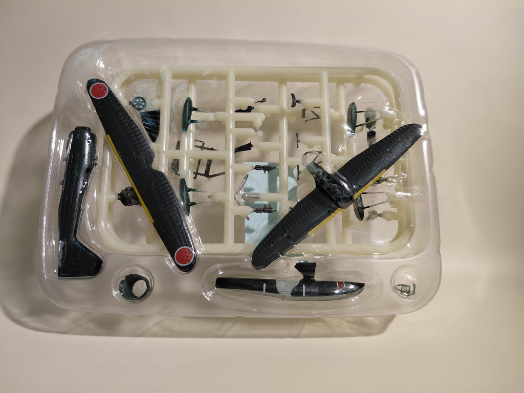 Imperial Navy 1/144 Type 0 Observation Aircraft Type 11 (Late Type) ``Zero Late Type Battleship Yamato'' Wing Kit Club Seaplane Collection 15 #2A