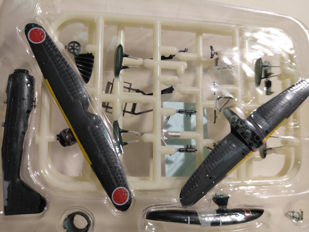 Imperial Navy 1/144 Type 0 Observation Aircraft Type 11 (Late Type) ``Zero Late Type Battleship Yamato'' Wing Kit Club Seaplane Collection 15 #2A