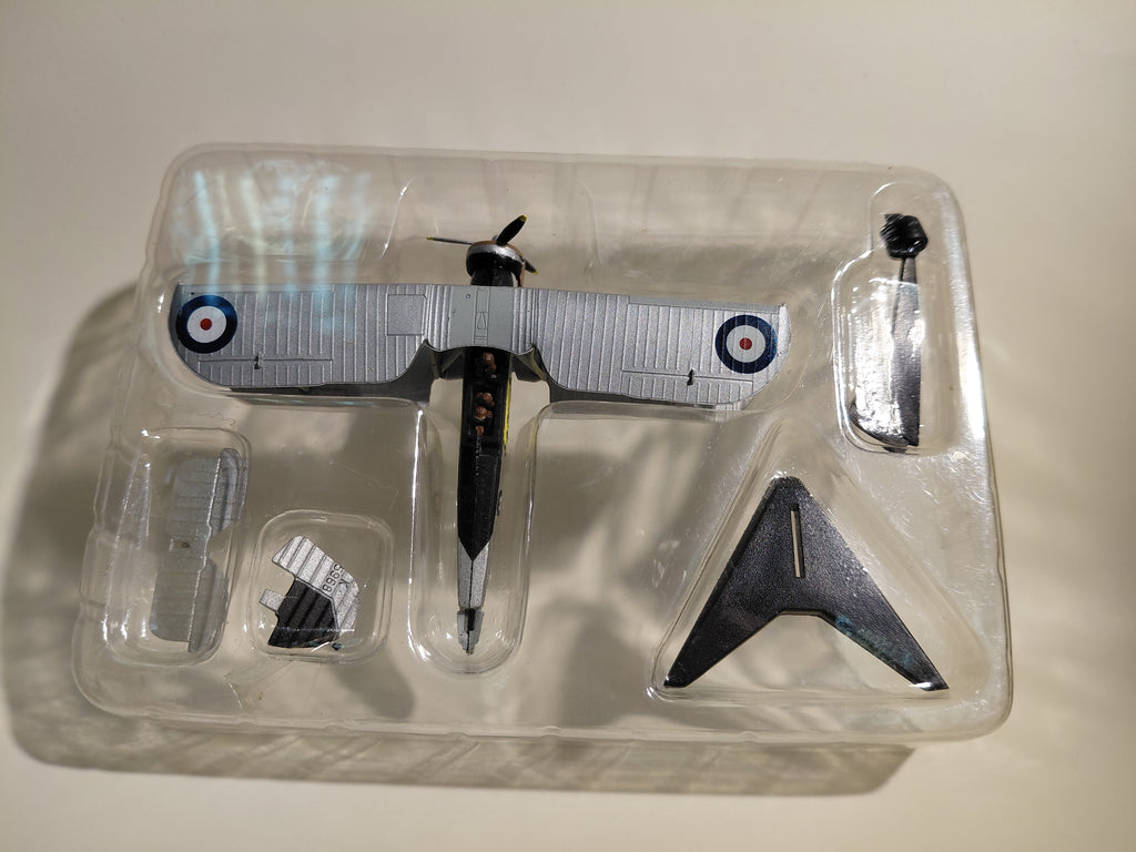 1/144 F-toys FAIREY SWORDFISH Royal Navy Torpedo Bomber Biplane Collection #1A