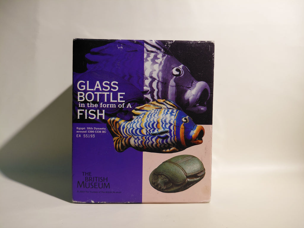 Kaiyodo British Museum Ancient Egyptian Glass Bottle in the form of a Fish