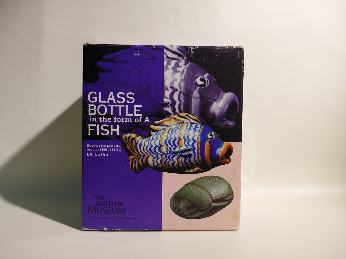Kaiyodo British Museum Ancient Egyptian Glass Bottle in the form of a Fish