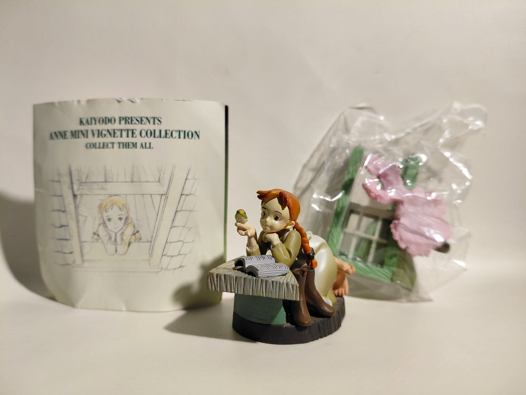 Anne of Green Gables Vignette Collection (Kaiyodo): Anne Dreaming by the Window – Leaflet Included