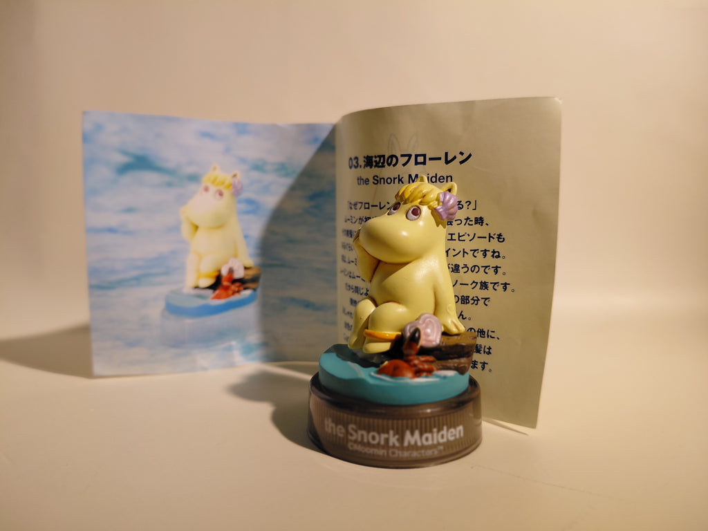 Kaiyodo Moomin's Lunch The Moomins Bottle Cap Mini figure - The Snork Maiden