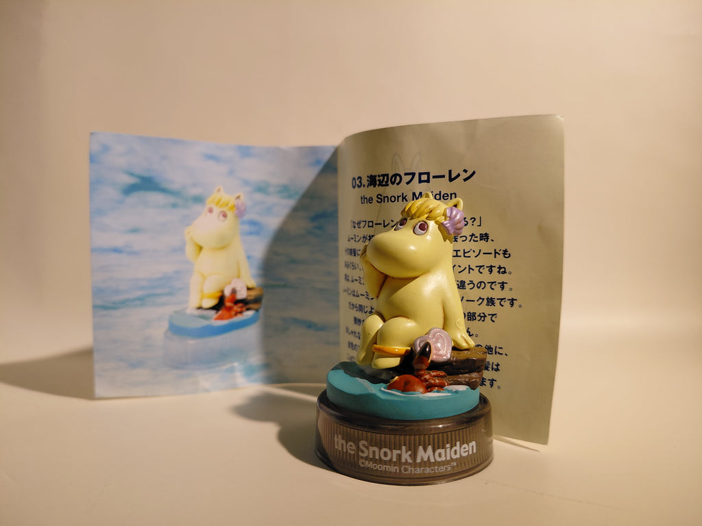 Kaiyodo Moomin's Lunch The Moomins Bottle Cap Mini figure - The Snork Maiden