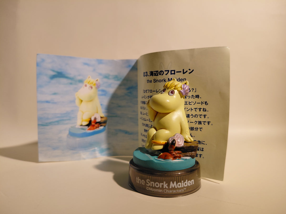 Kaiyodo Moomin's Lunch The Moomins Bottle Cap Mini figure - The Snork Maiden
