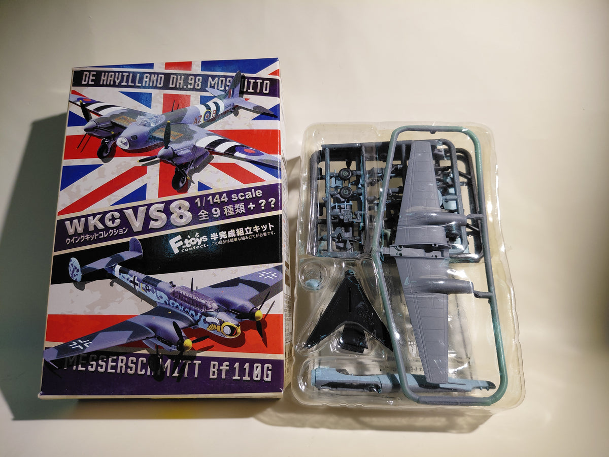 F-TOYS Wing Kit Collection VS8 #2S (Special Edition/Secret) Messerschmitt Bf110G-4 (Messerschmitt Bf110G-4 Night Fighter)