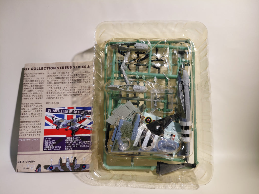 F-TOYS Wing Kit Collection VS8 #1d  Mosukīto B MK. 4 1 - D Igirisu kūgun dai 627 hikō-tai 30 Mosquito B Mk.IV 1-D, RAF No. 627 Squadron