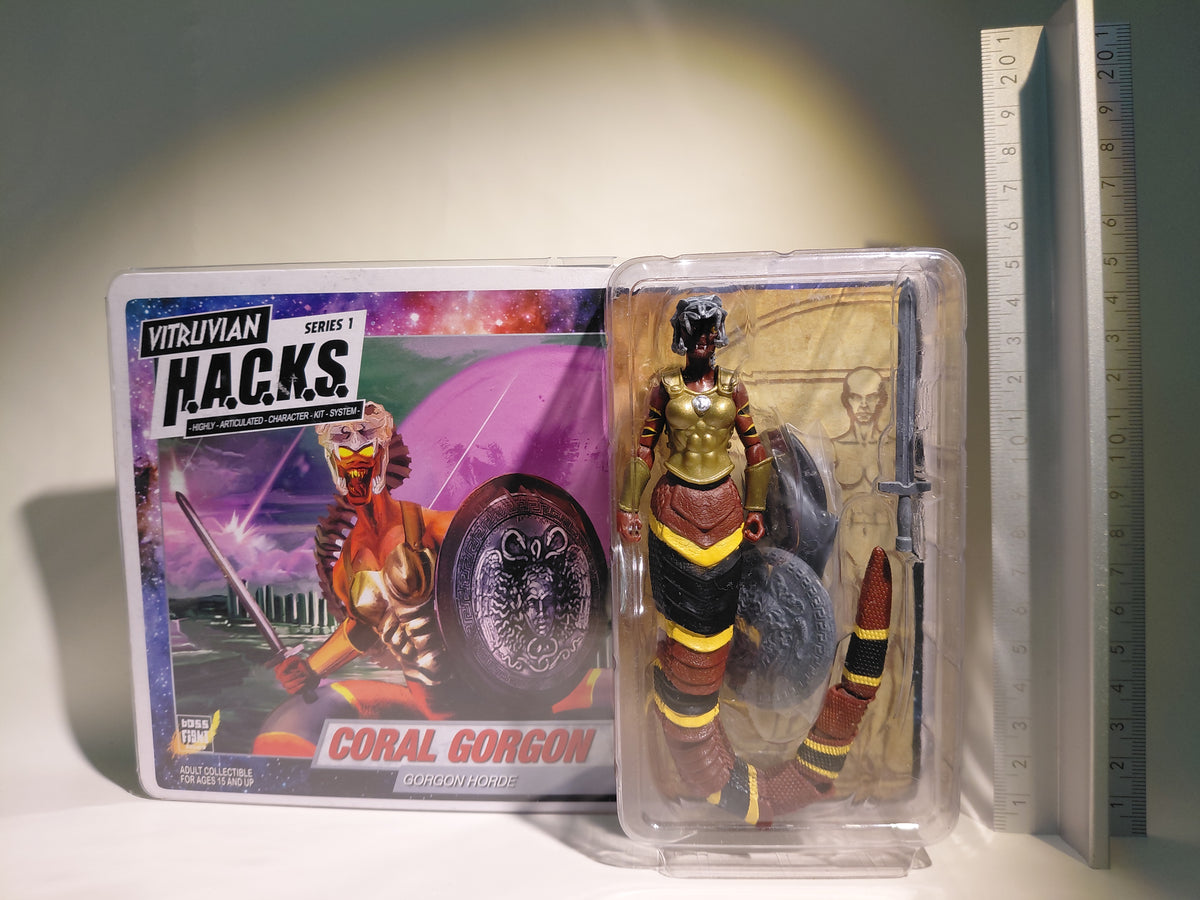 Boss Fight Studio Vitruvian HACKS CORAL GORGON Action Figure
