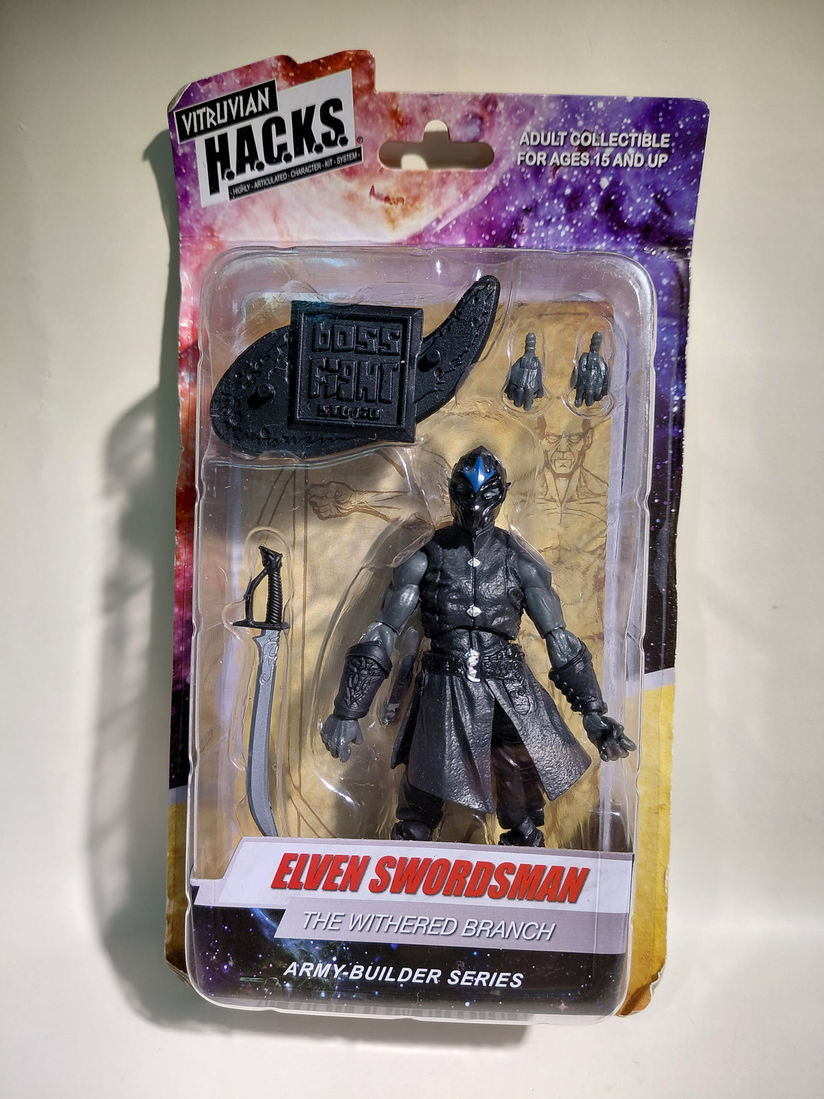 Boss Fight Studio Vitruvian HACKS Elven Swordsman Action Figure