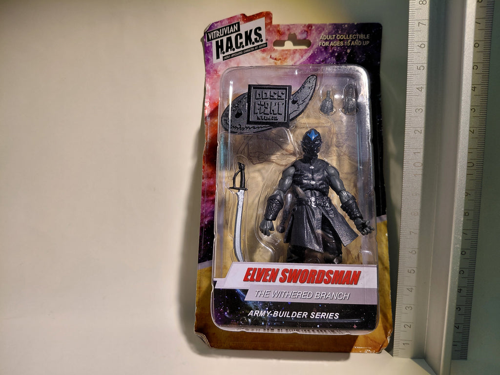 Boss Fight Studio Vitruvian HACKS Elven Swordsman Action Figure