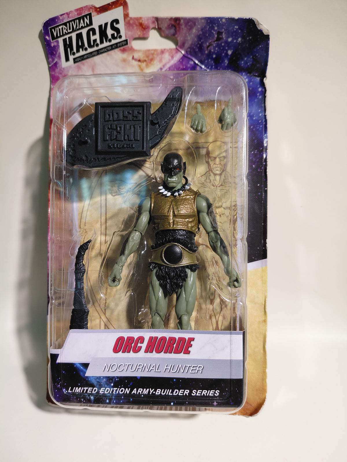Boss Fight Studio Vitruvian Orc Horde Nocturnal Hunter Action Figure