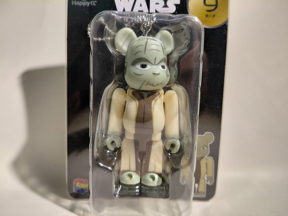 Jedi Master Yoda Star War BE@RBRICK Happy Kuji Limited Medicom Toy #9