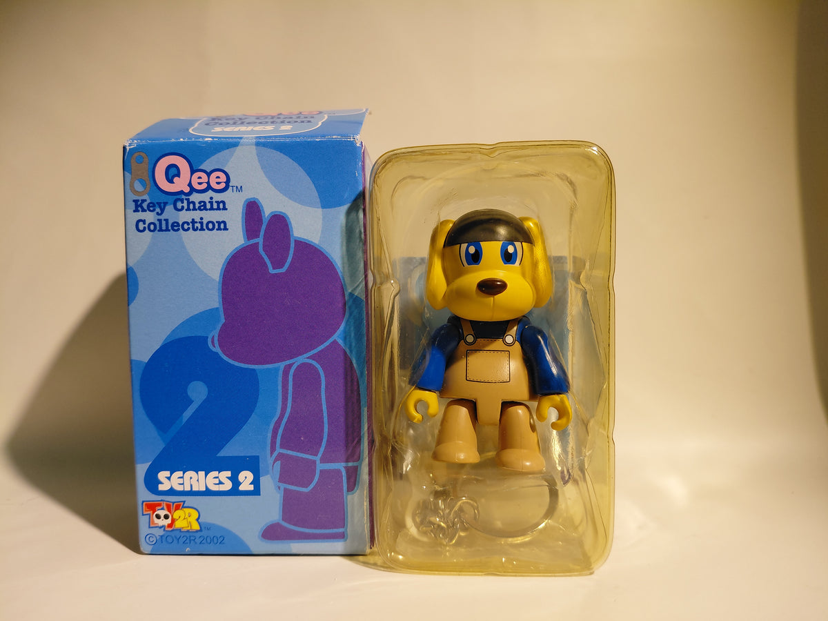 Toy2R Qee Series 2 Unused Mini-Figure Keychains - Wonderwall WORKER DOG