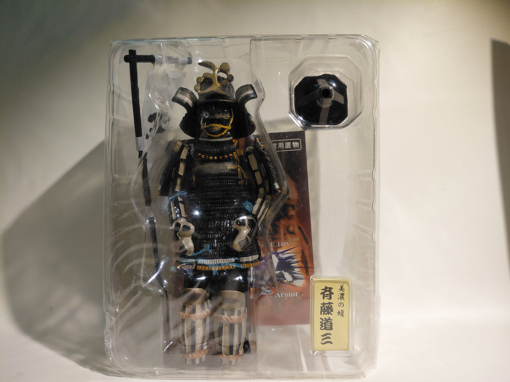 Meister Japan Furinkazan Sengoku Warlord Vol.1 Helmet Armor Figure #05 - Saitō Dōsan