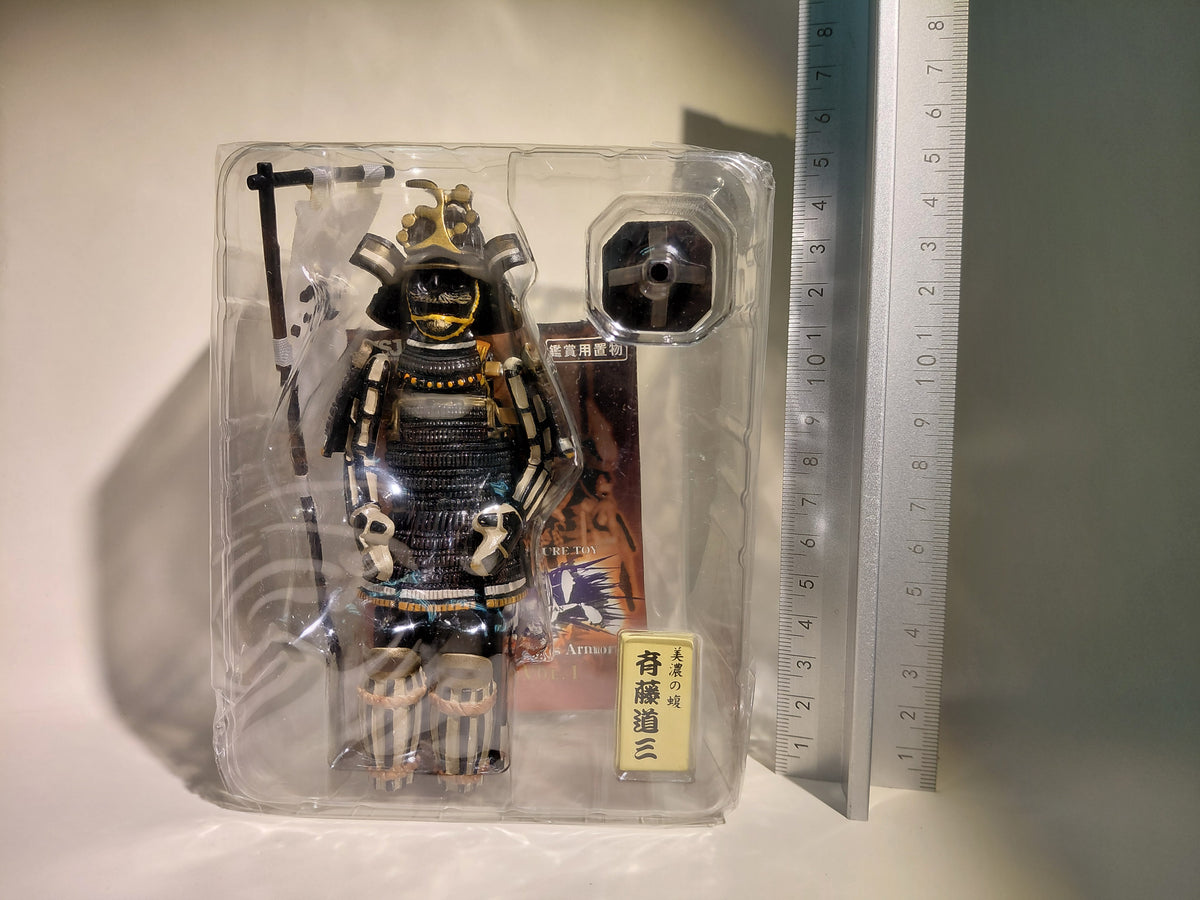 Meister Japan Furinkazan Sengoku Warlord Vol.1 Helmet Armor Figure #05 - Saitō Dōsan