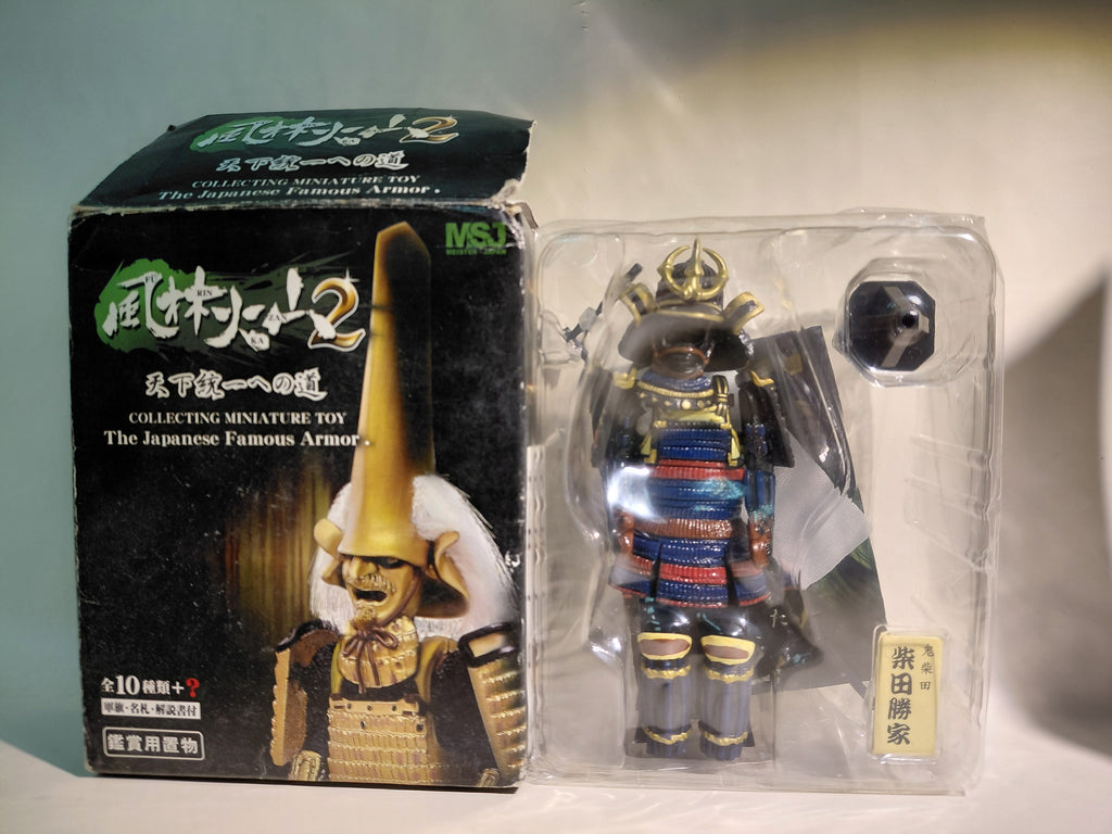 Meister Japan Furinkazan Sengoku Warlord Vol.2 Helmet Armor Figure #07 - Shibata Katsuie