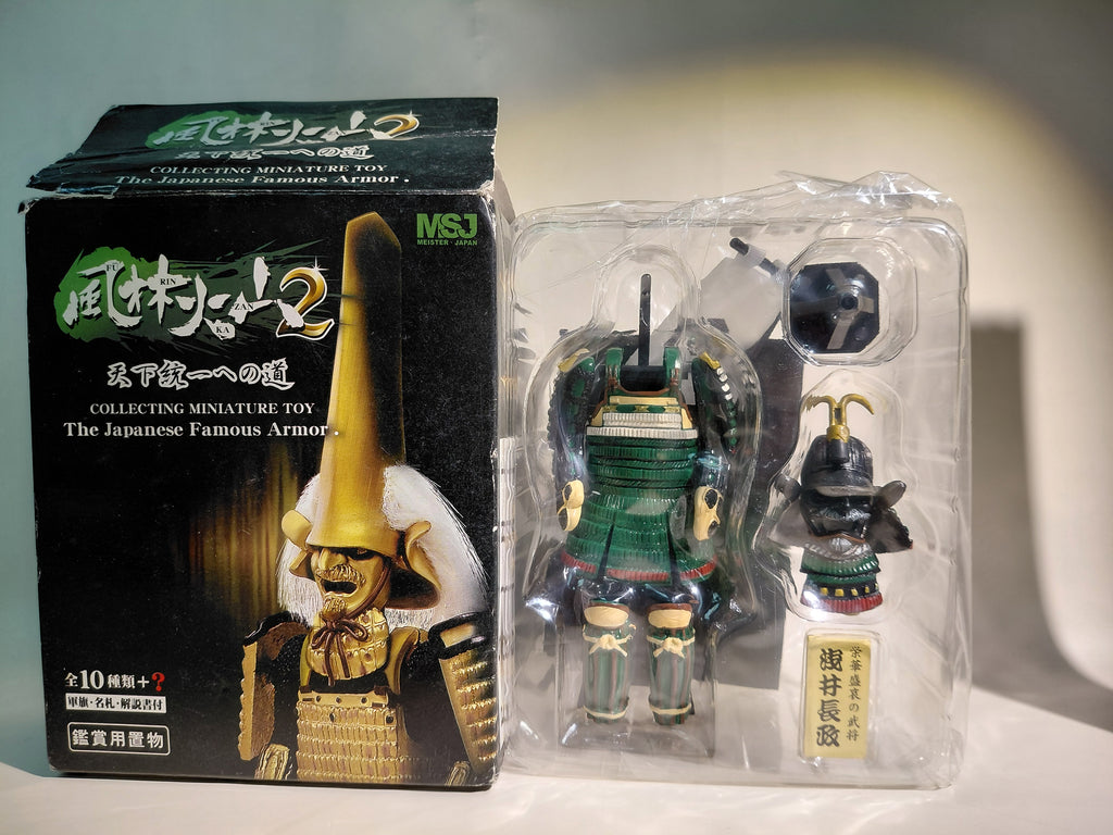 Meister Japan Furinkazan Sengoku Warlord Vol.2 Helmet Armor Figure #08 - Asai Nagamasa