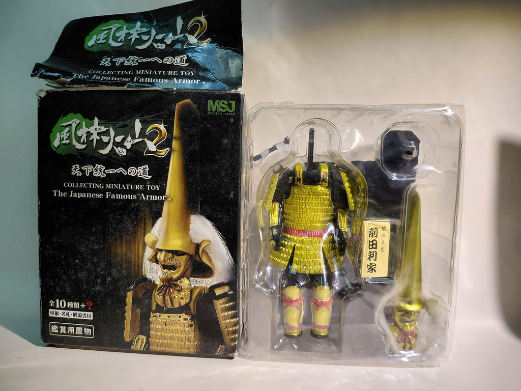 Meister Japan Furinkazan Sengoku Warlord Vol.2 Helmet Armor Figure #06 - Maeda Toshiie