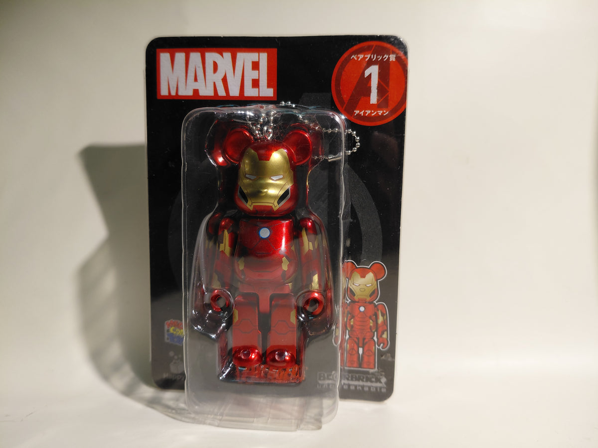 Ironman Marvel Avengers BE@RBRICK Happy Kuji Limited Medicom Toy #1