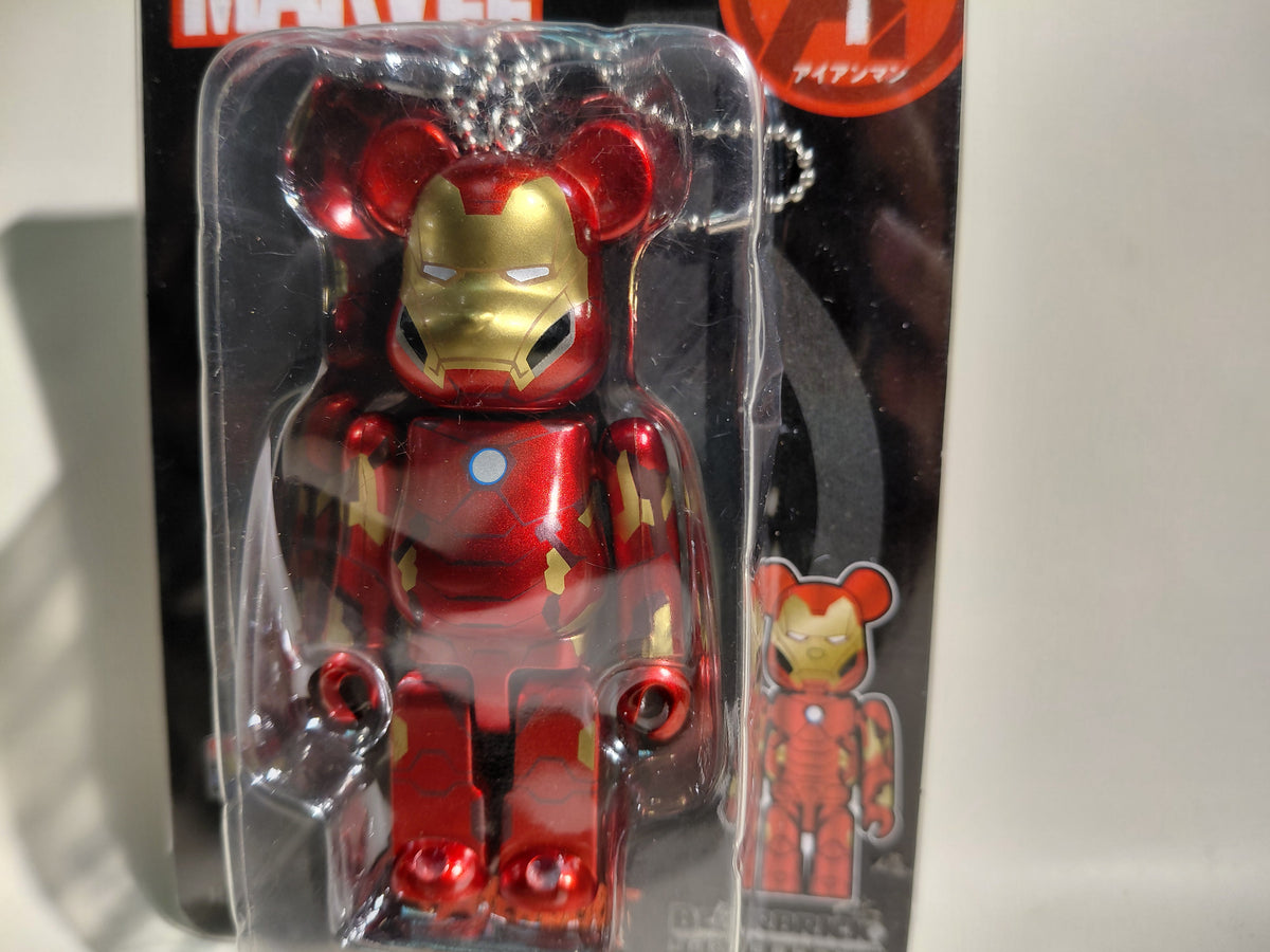 Ironman Marvel Avengers BE@RBRICK Happy Kuji Limited Medicom Toy #1