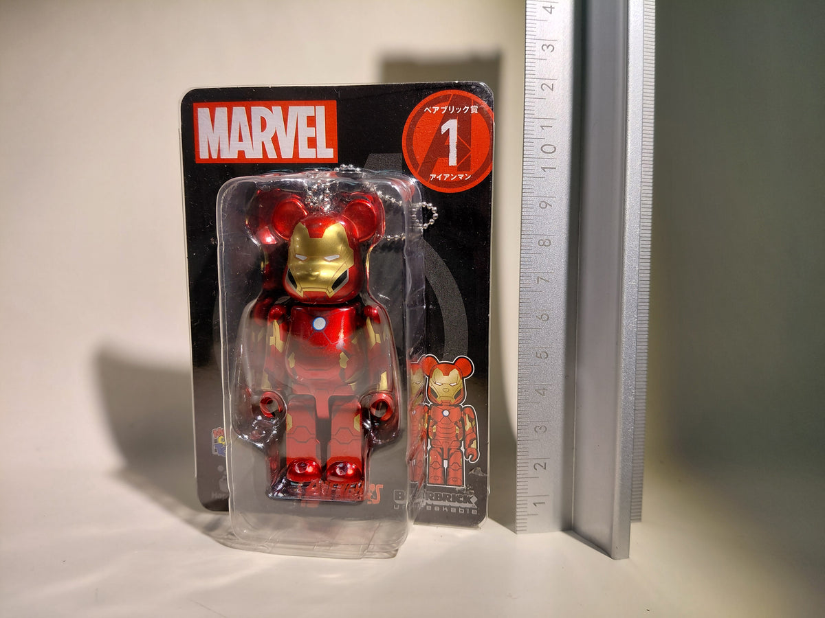 Ironman Marvel Avengers BE@RBRICK Happy Kuji Limited Medicom Toy #1