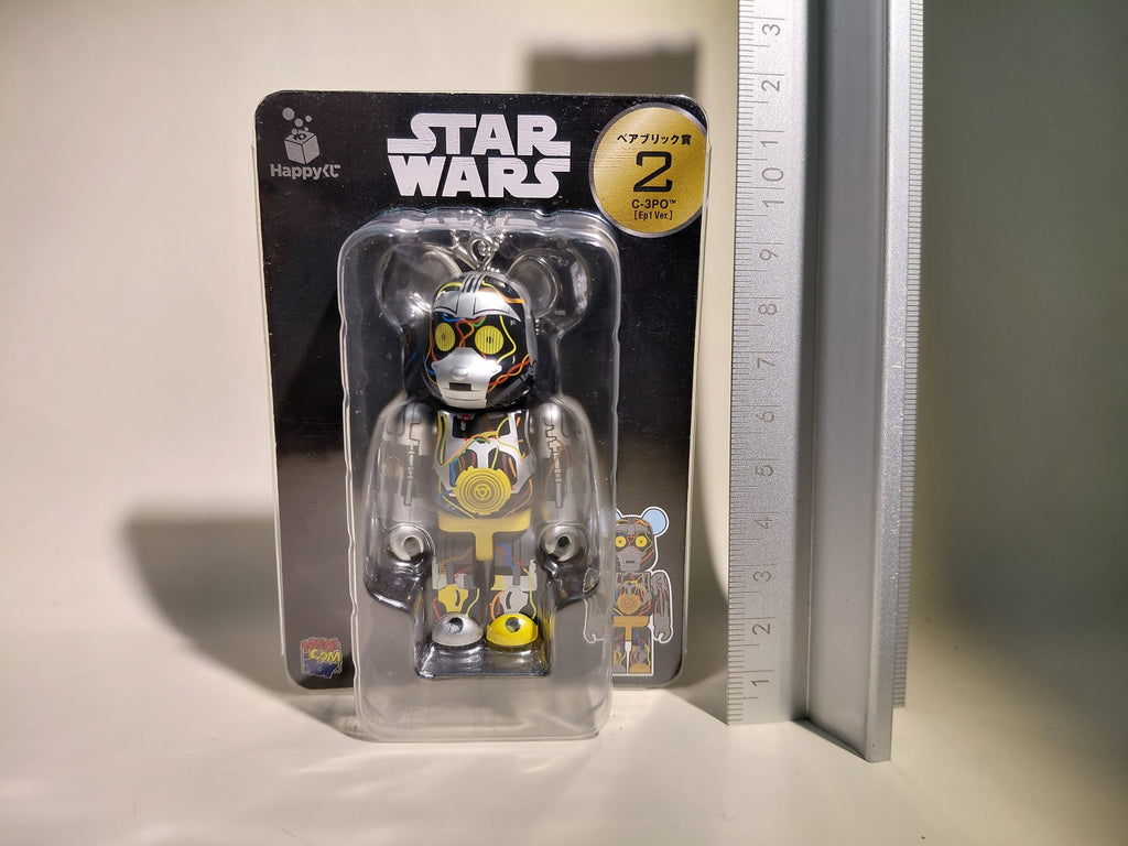 C-3PO Star War BE@RBRICK Happy Kuji Limited Medicom Toy #2