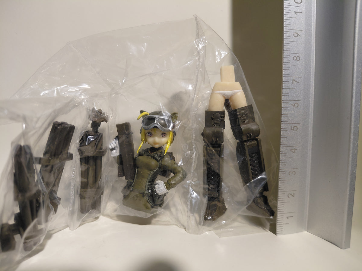Konami Figure Collection Mecha Musume Vol.2 US Army M4A3 Sherman