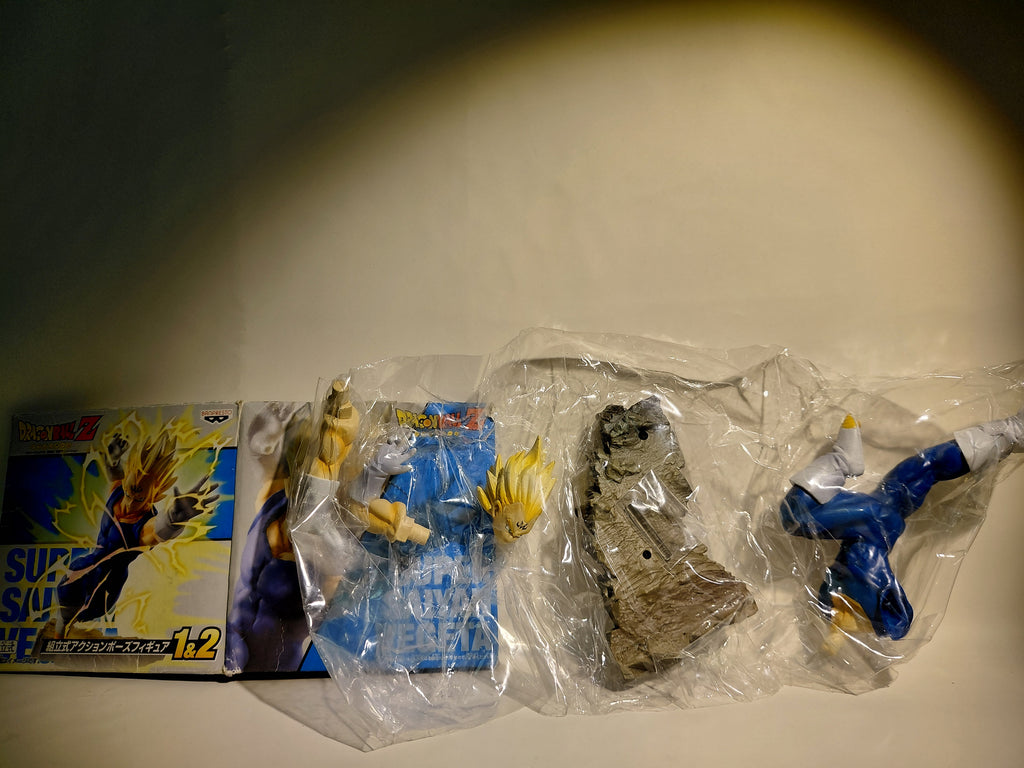 Banpresto Dragon Ball Z Assembly Action Pose Super Saiyan Part 2 Majin Vegeta