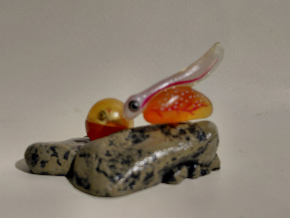 Kaiyodo Yujin Japanese Freshwater Chum Salmon, Alevin & Egg