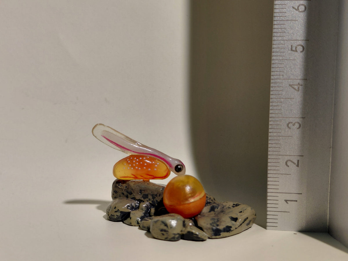 Kaiyodo Yujin Japanese Freshwater Chum Salmon, Alevin & Egg