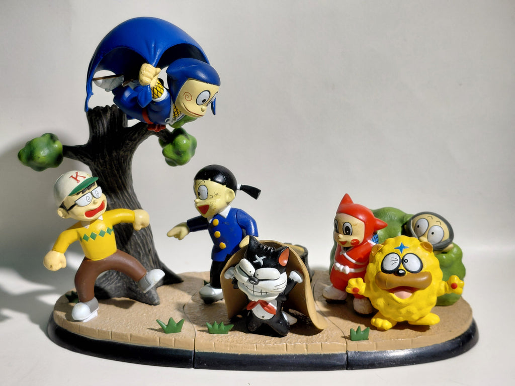 Furuta Ninja Hattori-kun diorama figure set from the 20th Century Cartoonist Collection: Fujiko Fujio A World