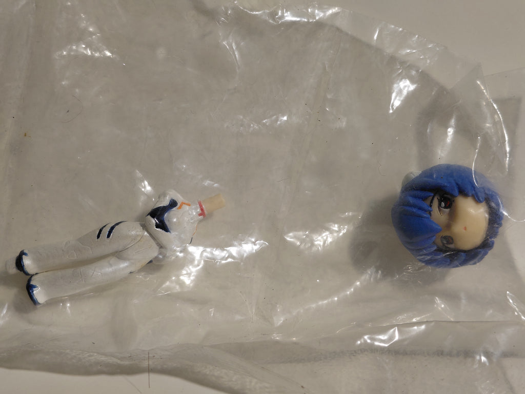 Bandai Gashapon Mini figure Evangelion Racing Dress version Rei Ayanami