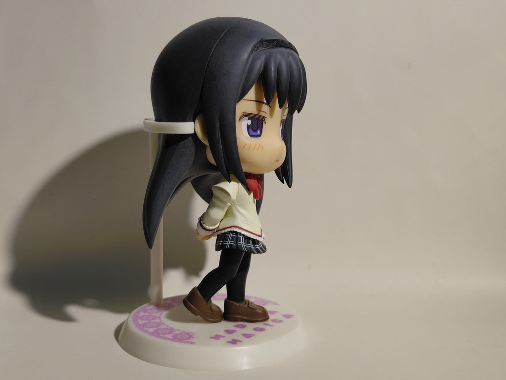 Banpresto Puella Magi Madoka Magica Chibi Kyun Chara Figure – Akemi Homura (School Uniform Ver.)