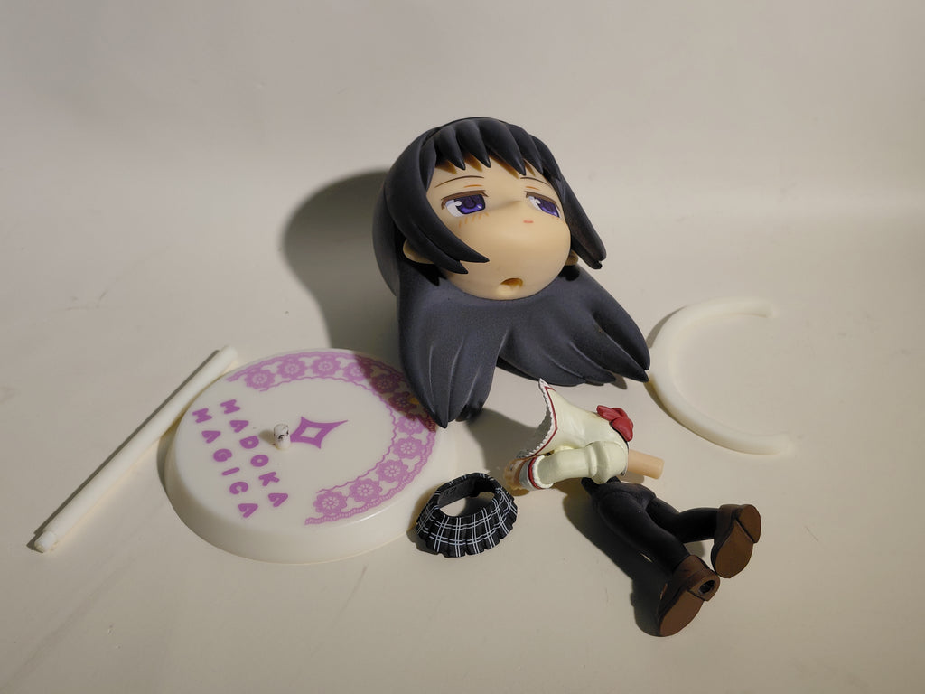 Banpresto Puella Magi Madoka Magica Chibi Kyun Chara Figure – Akemi Homura (School Uniform Ver.)